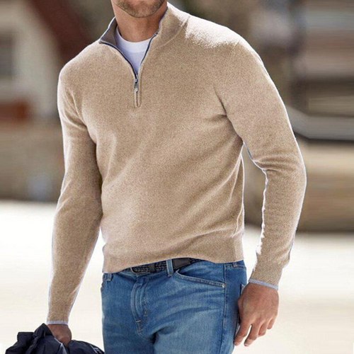 Harron | Premium Half Zip Sweater